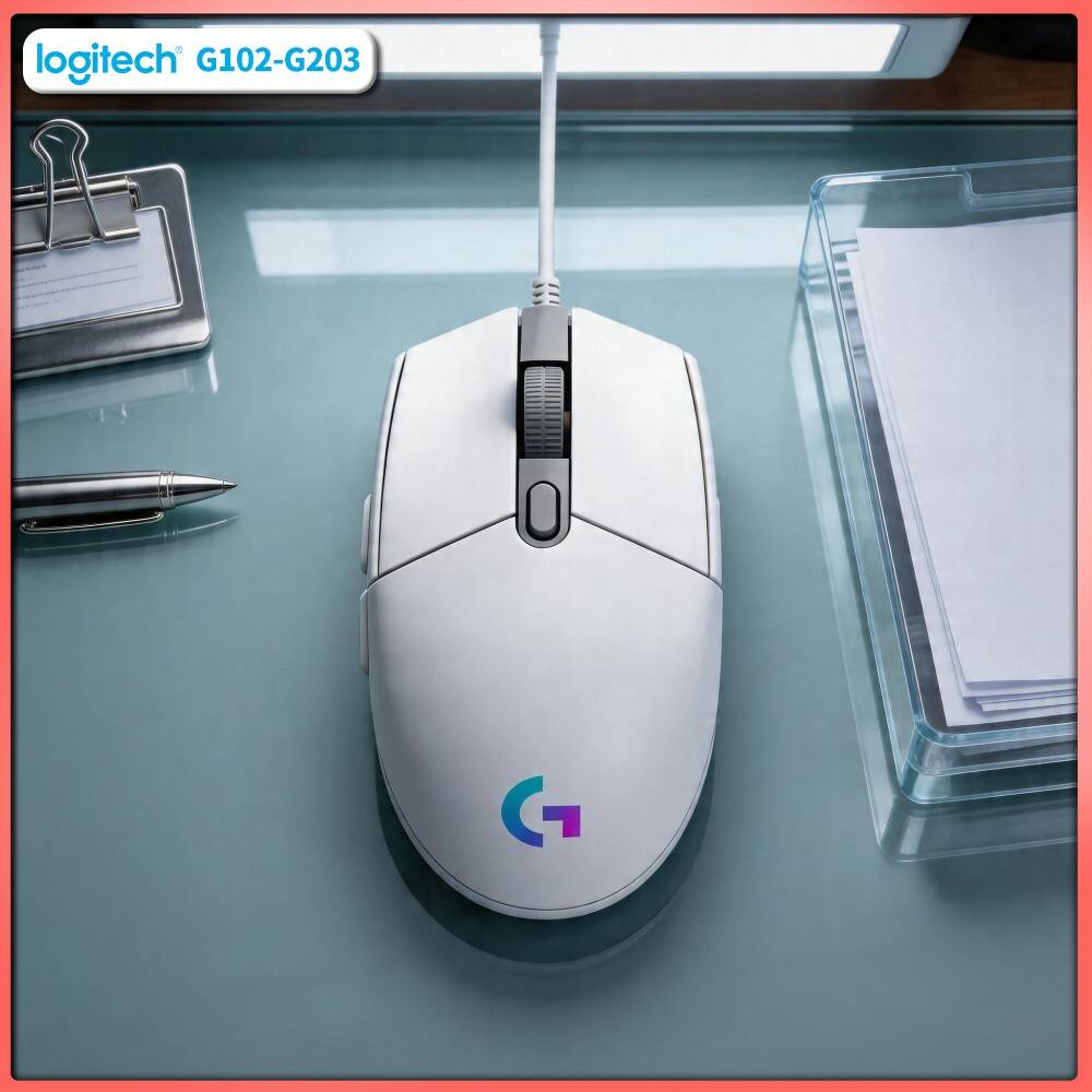 Esports Gaming Tournaments - Przewodowa mysz gamingowa Logitech G102, czujnik