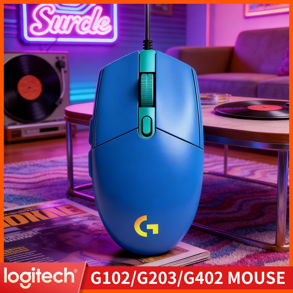 Esports Gaming Tournaments - Przewodowa mysz gamingowa Logitech G102, czujnik
