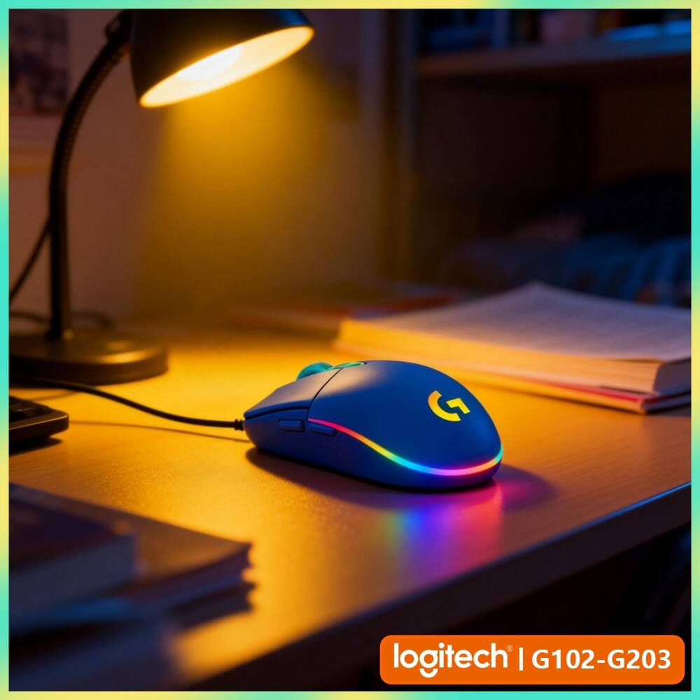 Esports Gaming Tournaments - Przewodowa mysz gamingowa Logitech G102, 6