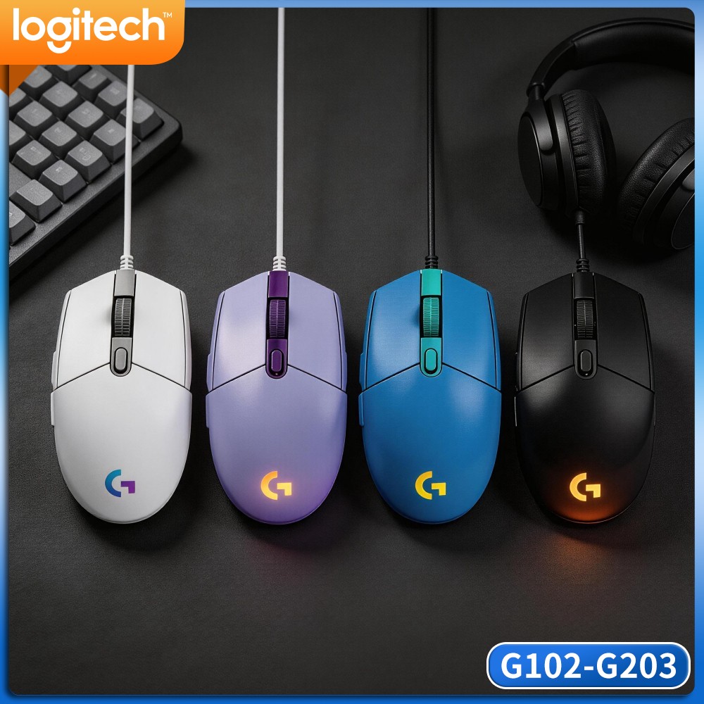 Esports Gaming Tournaments - Mysz gamingowa Logitech G102, czujnik HERO