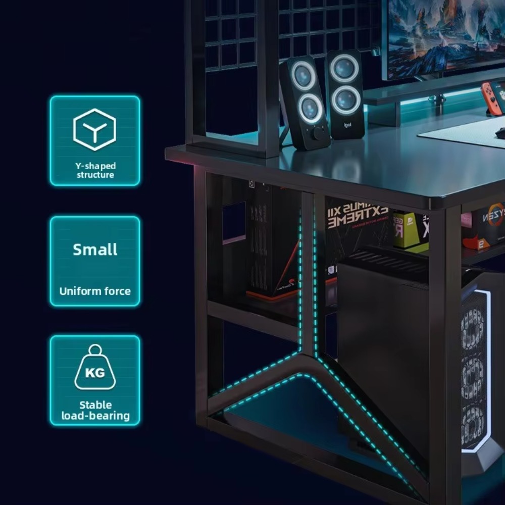 Nowoczesne, wytrzymałe biurko  – Esports Y Gaming recenzja i cena