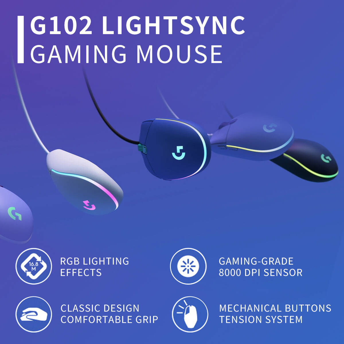 Przewodowa mysz gamingowa Logi – Esports Gaming Tournaments recenzja i cena